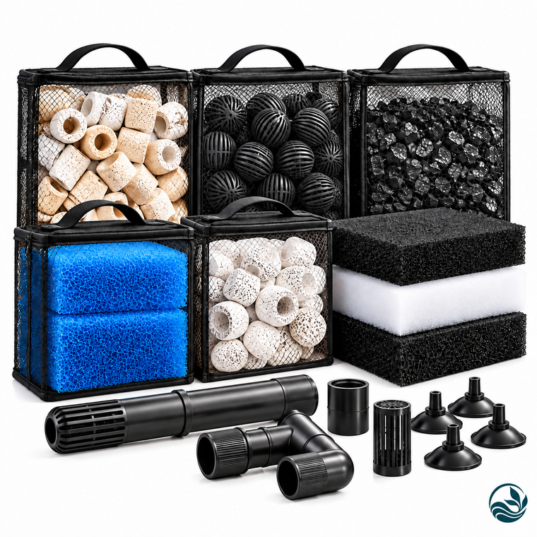 ivelanna Aquarium Filter Media Kit view 1