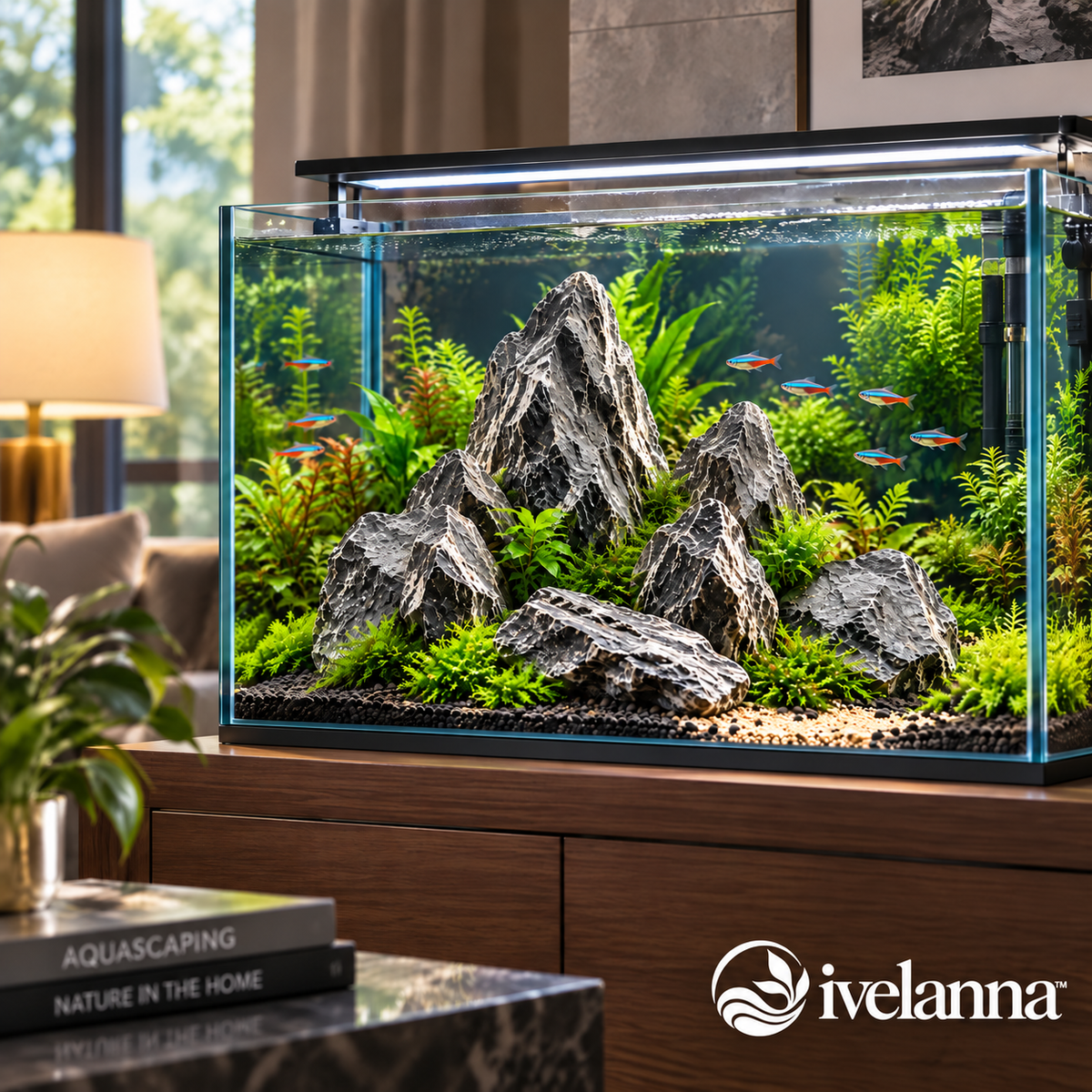 ivelanna Natural Aquascape Stone Set view 1