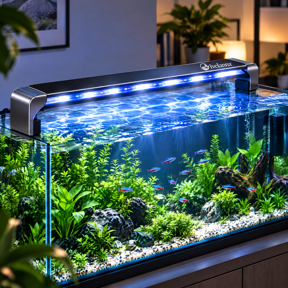 ivelanna Smart Aquarium LED Light view 1