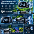 ivelanna Digital Aquarium Thermometer view 1