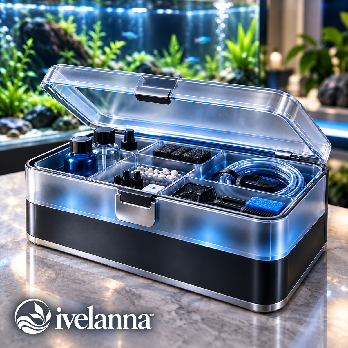 ivelanna Aquarium Tool Organizer Rack view 4