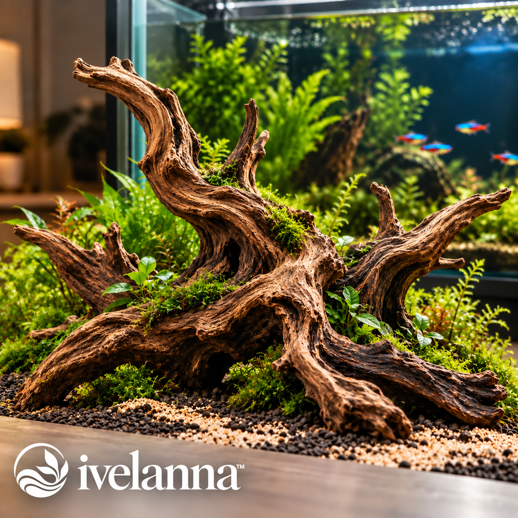 ivelanna Natural Driftwood Aquarium Decor view 5
