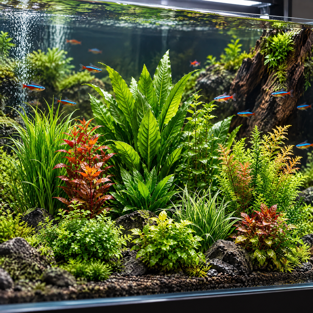 ivelanna Realistic Aquatic Plant Set view 4