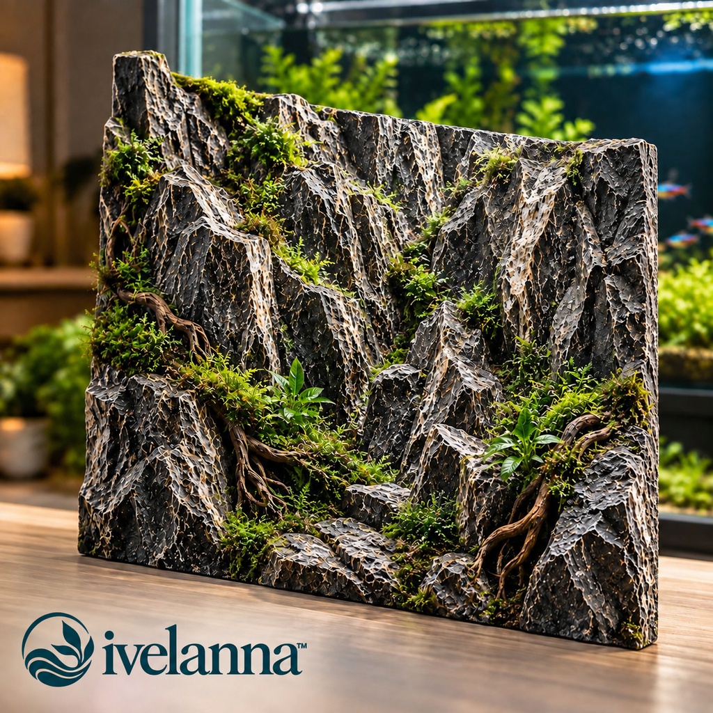 ivelanna Aquarium Background Landscape Panel view 2