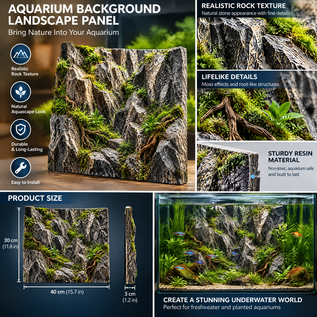 ivelanna Aquarium Background Landscape Panel view 5