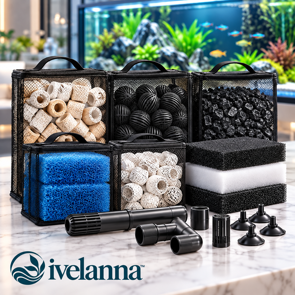 ivelanna Aquarium Filter Media Kit view 5